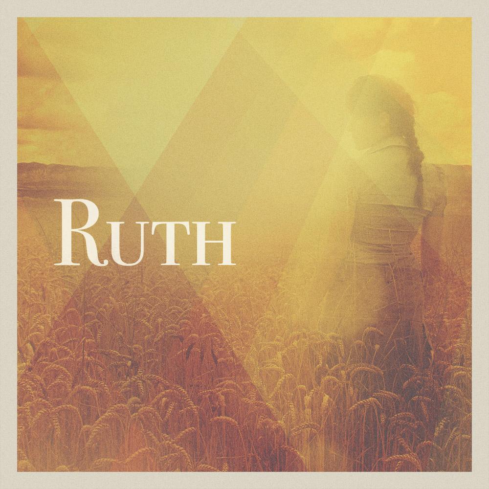 Ruth Resting - Boaz Working